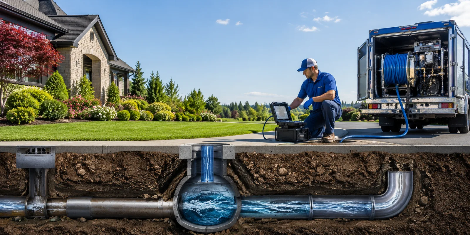 Drainage restoration information for Keller, VA
